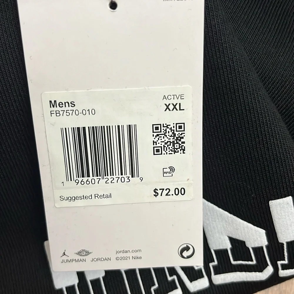 Jordan Multi Sport Hoodie Size XXL